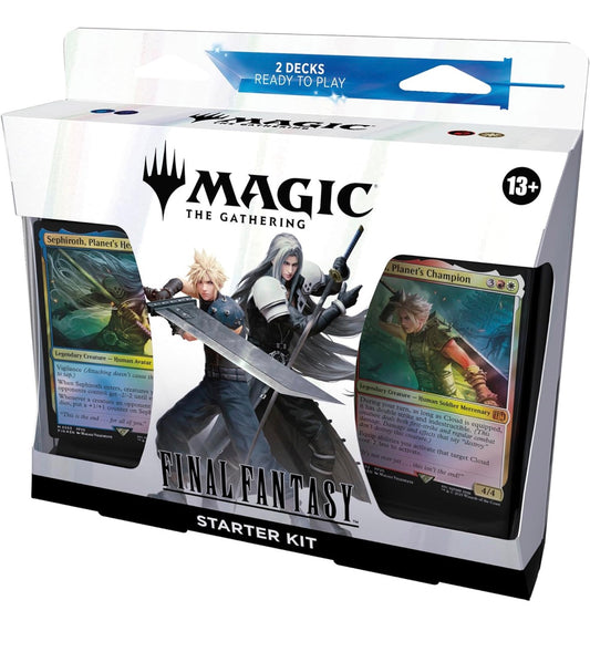 Magic: The Gathering — Final Fantasy Starter Kit (Cloud vs. Sephiroth) — 2 Ready-to-Play Decks