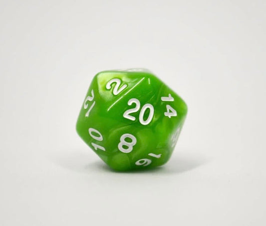 Single D20 Spin-Down Die